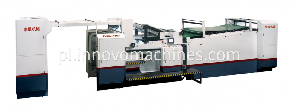 automatic sheet to sheet pasting machine